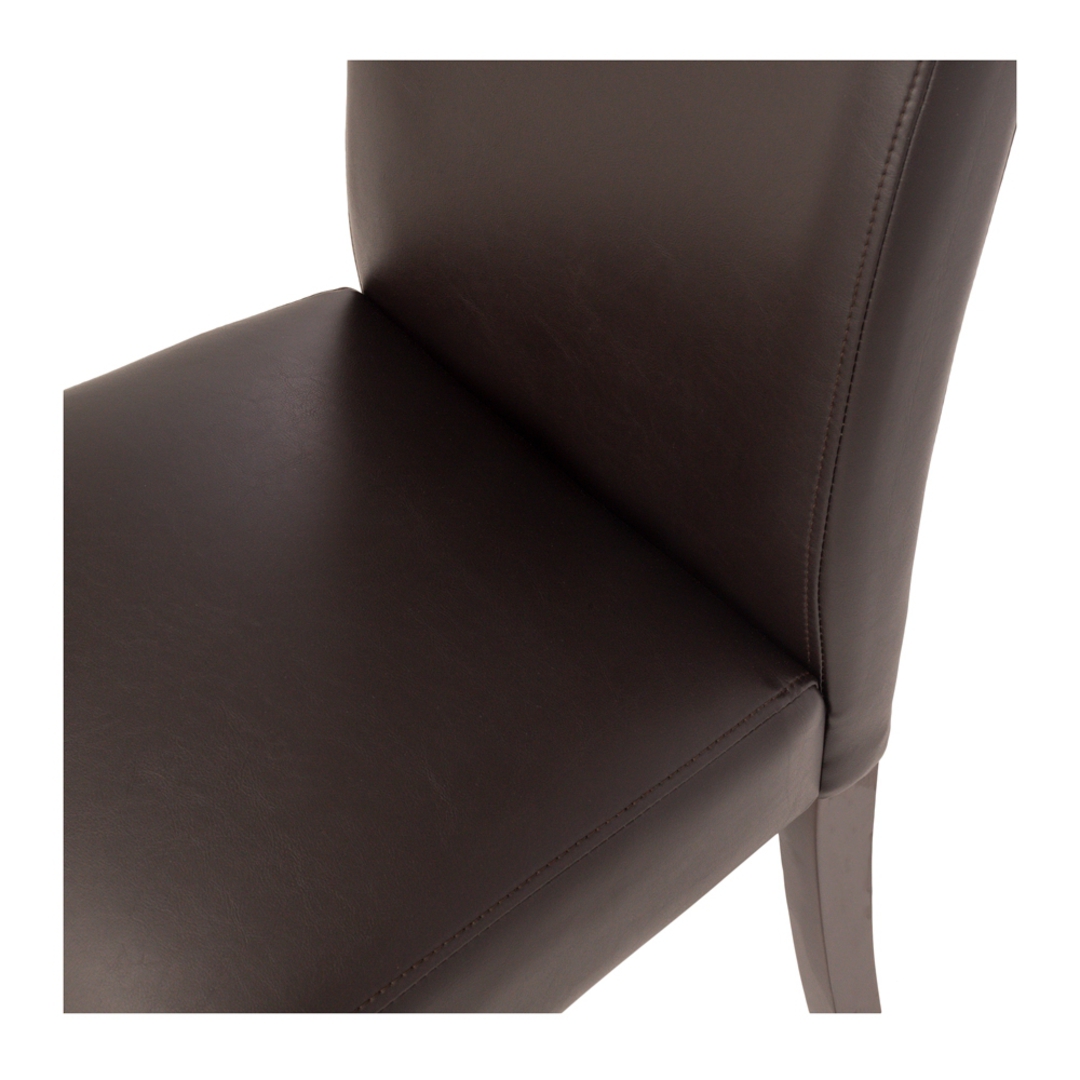 Vienna Dark Brown Chair Dark Leg image 4